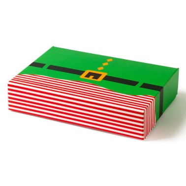 Případ pro vánoční desserry elf 23.5x16x5h cm Decora