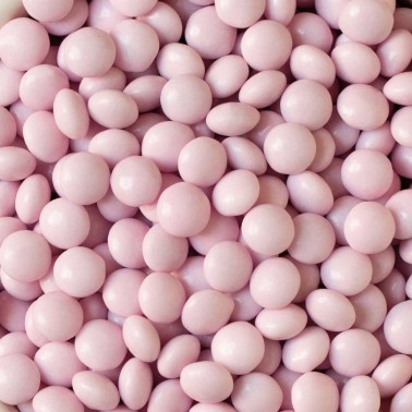 Mini lenti di cioccolato al latte ROSA 80g Decora