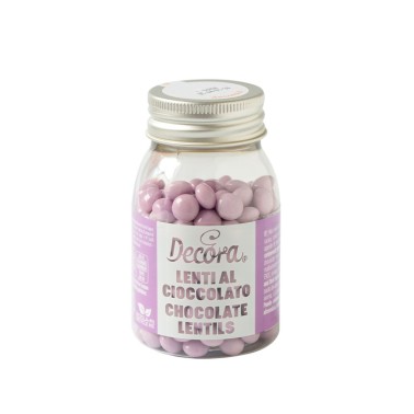 Mini lenti di cioccolato al latte LILLA 80g Decora