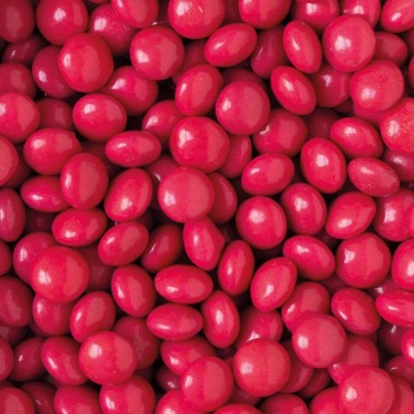 Mini lenti di cioccolato al latte ROSSO 80g Decora