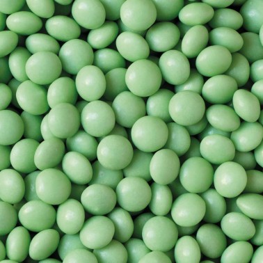 Mini lenti di cioccolato al latte VERDE 80g Decora