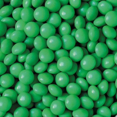Mini lenti di cioccolato al latte VERDE FOGLIA 80g Decora