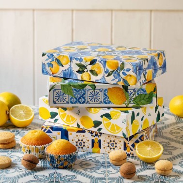Scatola per dolci n.1 Amalfi 23,5x16x5h cm
