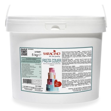 Pâtes de couverture blanche Saracino 5 kg