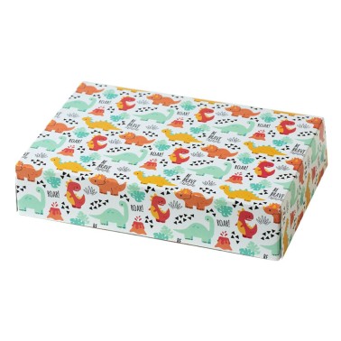 Scatola per dolci Party Dino 23,5x16x5h cm