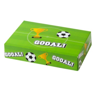 Scatola per dolci Party Goal 23,5x16x5h cm