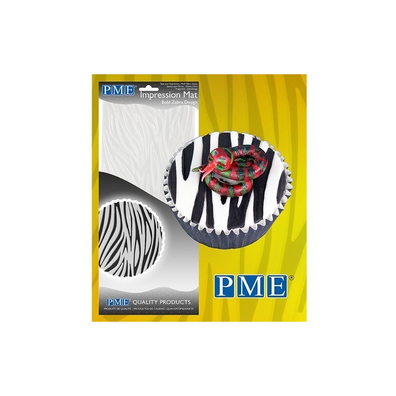 Tappetino PME Impressione Mat Bold Zebra - PME in vendita su Sugarmania.it