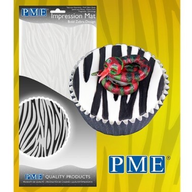 Tappetino PME Impressione Mat Bold Zebra - PME in vendita su Sugarmania.it