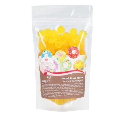  Isomalt jaune dans des boutons 150g