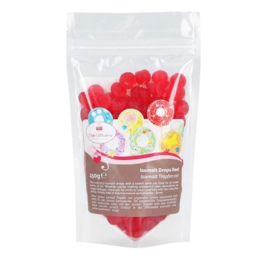  Red isomalt in buttons 150g