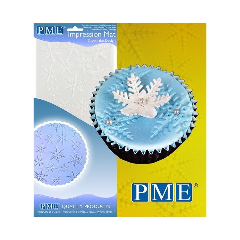 Tappetino PME Impressione Snowflake - PME in vendita su Sugarmania.it