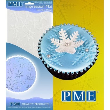 Tappetino PME Impressione Snowflake - PME in vendita su Sugarmania.it