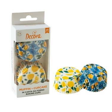 Pirottini per cupcake Amalfi Decora 36 pezzi