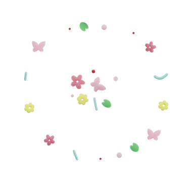 Sprinkles di zucchero EASTER FUN 60g PME