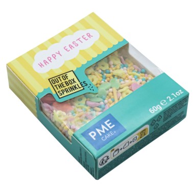 Sprinkles di zucchero HAPPY EASTER 60g PME