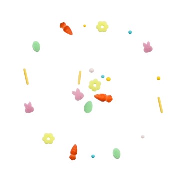 Sprinkles di zucchero HAPPY EASTER 60g PME