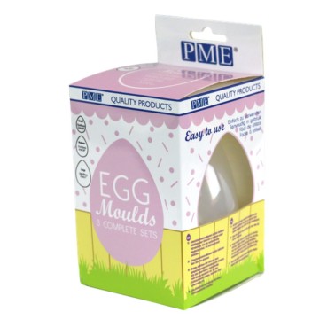 Set di 3 stampi per uova di Pasqua PME