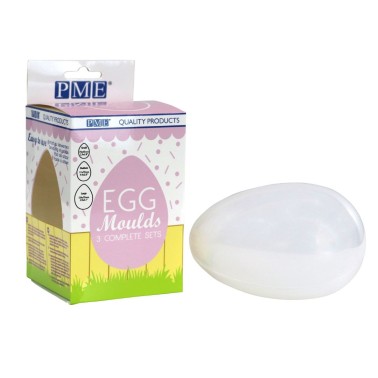 Set di 3 stampi per uova di Pasqua PME
