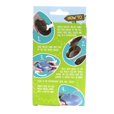 Set of 3 molds for Easter eggs PME