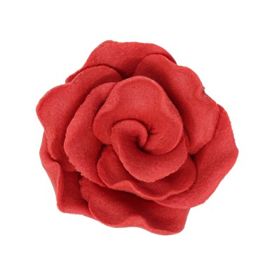 Set 36 rose di zucchero artigianali rosse PME
