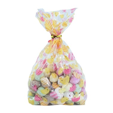 20 bustine Pasqua 15x24 cm per biscotti e dolcetti