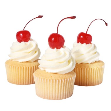Ciliege rosse intere sciropate al Maraschino con gambo