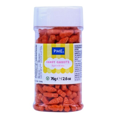 Sprinkles di zucchero Carote 60g PME