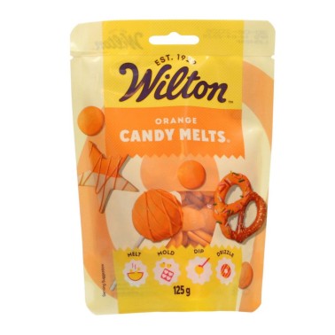 Candy melts arancione 125g Wilton