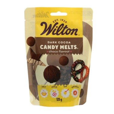 Candy melts cacao scuro 125g Wilton
