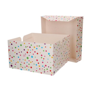 Corianger Cake Box 25x25x15 cm