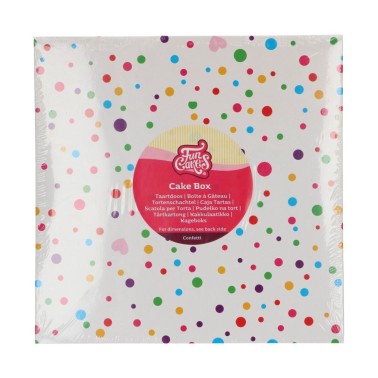 Corianger Cake Box 25x25x15 cm