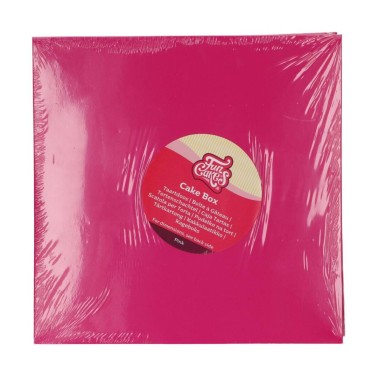 Scatola per torta Rosa 25x25x15 cm