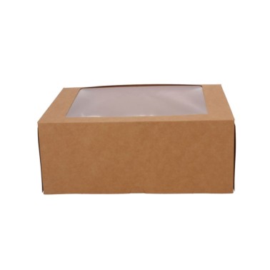 Set 3 boxes for 6 cupcakes kraft