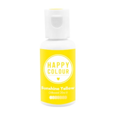 Happy Colour - Sunshine Yellow colorante liposolubile 