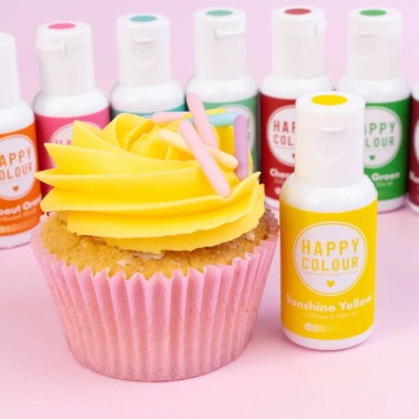 Happy Colour - Sunshine Yellow colorante liposolubile 