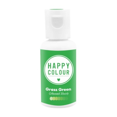 Happy Colour - Grass Green colorante liposolubile 