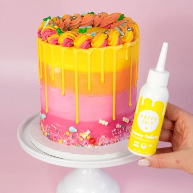 Glassa gialla Happy Drip - Sunny Yellow 130g 