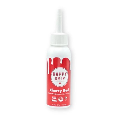 Glassa rossa Happy Drip - Cherry Red 130g 