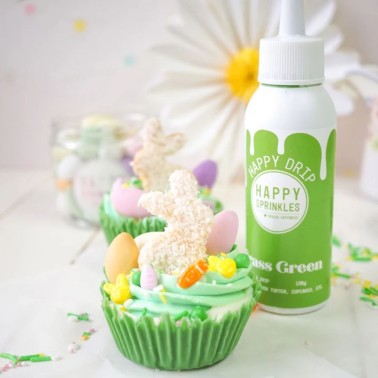 Glassa verde erba Happy Drip - Grass Green 130g 