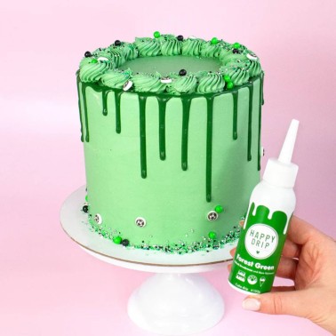 Glassa verde foresta Happy Drip - Forest Green 130g 