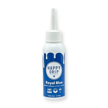 Glassa blu reale Happy Drip - Royal Blue 130g 