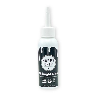 Glassa nera Happy Drip - Midnight Black 130g 