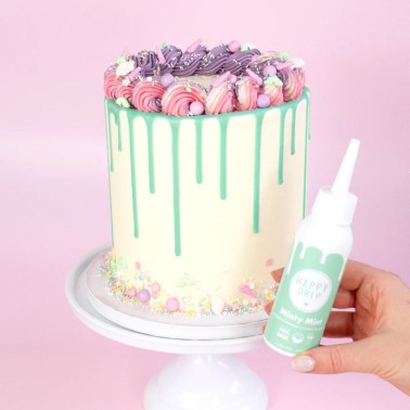 Glassa verde menta Happy Drip - Minty Mint 130g 