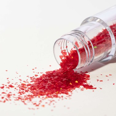 Glitter edibili Magic sparkles Rosso Rubino 3g PME 