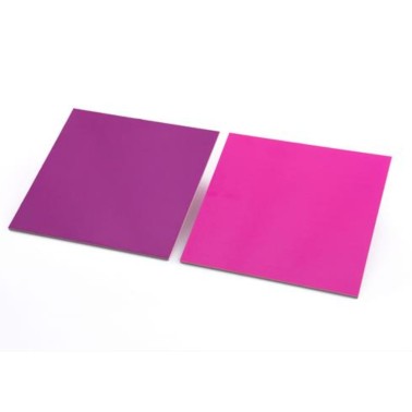 Strawberry-fuchsia Pink Strawed Late Tablet 35x35 cm