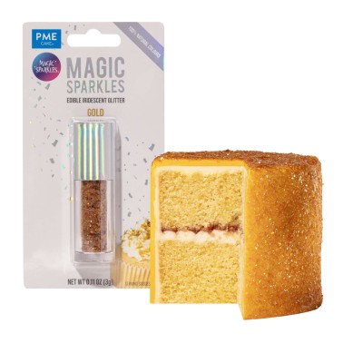 Glitter edibili Magic sparkles Oro 3g PME 