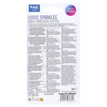 Glitter Edible Magic Sparkles Dreamy Unicorn 3G PME 