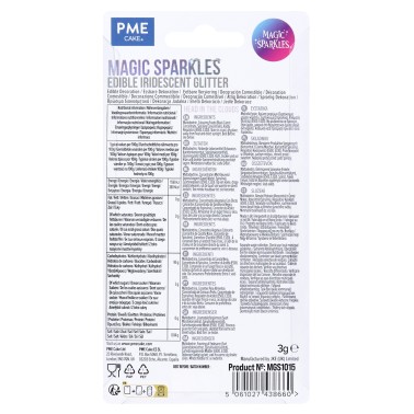 Glitter edibili Magic sparkles Nuvole 3g PME 