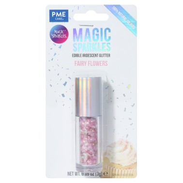 Glitter edibili Magic sparkles Fiori di Fata 3g PME 