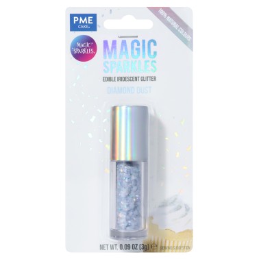 Glitter edibili Magic sparkles Polvere di Diamante 3g PME 